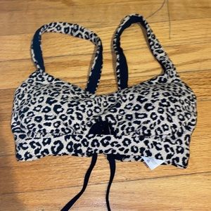 Leopard Bikini top